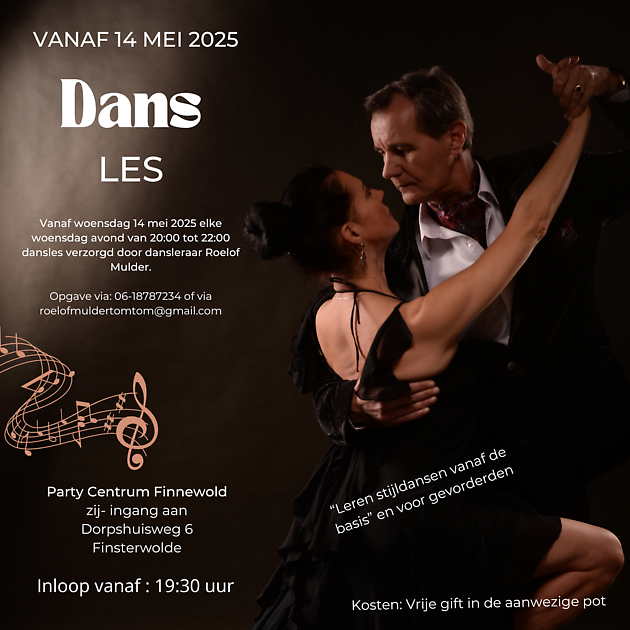 Dansles Party Centrum Finnewold